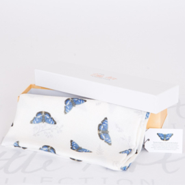 The Little Art Collection - Large Bamboo Swaddle Print: Butterfly