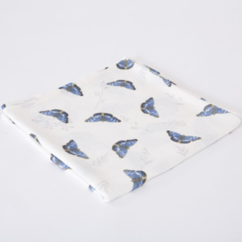 The Little Art Collection - Large Bamboo Swaddle Print: Butterfly