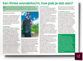 Een flinke wandeltocht - hoe pak je dat aan