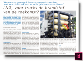 LNG voor trucks de brandstof van de toekomst