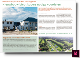 Nieuwbouw biedt kopers nodige voordelen