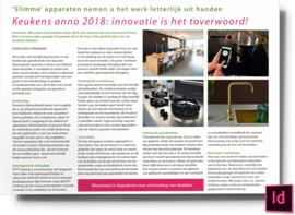 Keukens anno 2018 innovatie is het toverwoord