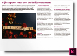 vijf stappen naar een duidelijk testament