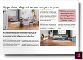 Hippe vloer visgraat vs Hongaarse punt