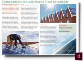 Zonnepanelen worden steeds meer betaalbaar