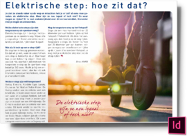 Elektrische step - hoe zit dat