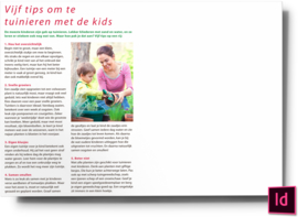 Vijf tips om te tuinieren met de kids