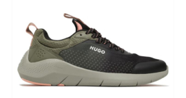 Groen lichtgewicht sneaker HUGO