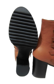 Cognac gespen boot