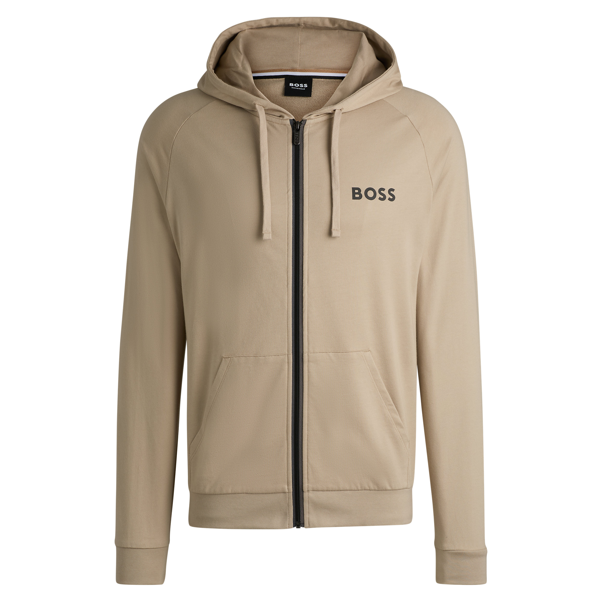 Beige hoodie BOSS