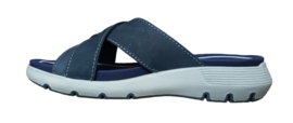 Blauw kruisband slipper