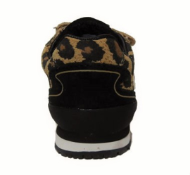 Print klitband sneaker