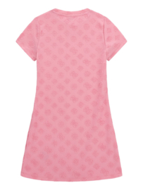 Roze logo jurkje GUESS