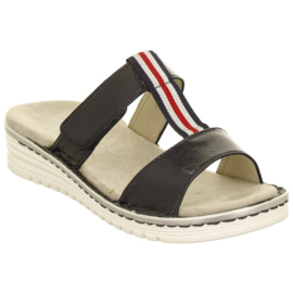 Blauw lak slipper