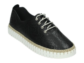 Zwart vlecht sneaker