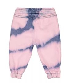 Blauwroze fusion colour broek
