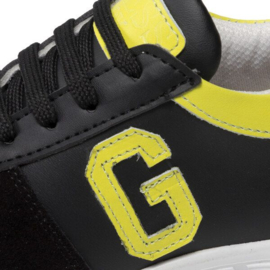 Zwart geel GUESS sneaker