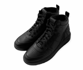 Zwart hightop sneaker HUGO