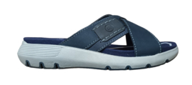 Blauw kruisband slipper