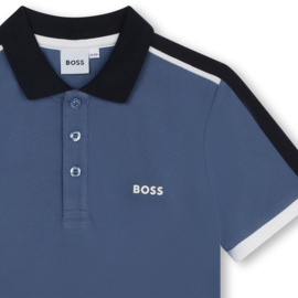 Blauw polo shirt BOSS