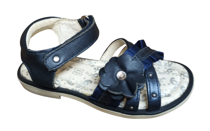blauw sandaal