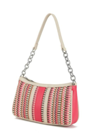 Tas " bande rose "