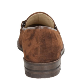 Cognac suède loafer