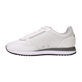 Wit leren sneaker BOSS