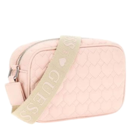 Roze cross over tas GUESS