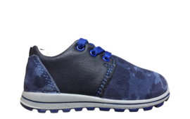 blauw camouflage sneaker