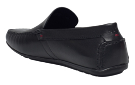 Zwart leren loafer