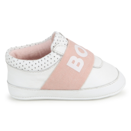 Witte baby sneaker BOSS