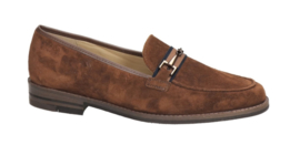 Cognac suède loafer