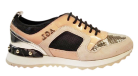 Zalm pyton sneaker