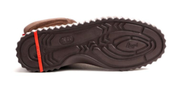 Bruin suéde veter boot