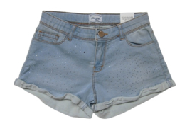 denim bermuda sparkles