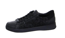 Zwart rits sneaker