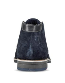 Blauw suède  veter boot Lloyd