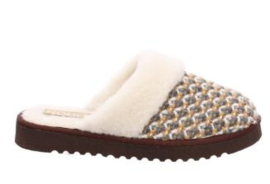 Naturel vacht slipper