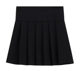 Zwart plisé rokje  GUESS