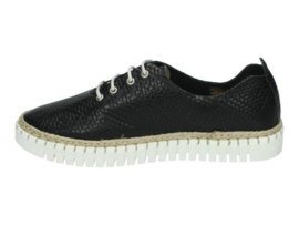Zwart vlecht sneaker
