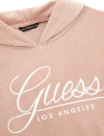 Zalm jurkje hoodie Guess