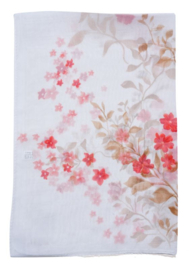 Sjaal "blanc des fleurs"