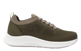 Mosgroen instap sneaker