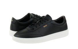 Zwart plain sneaker BOSS