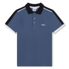 Blauw polo shirt BOSS