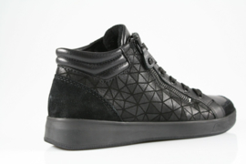 Zwart high top sneaker