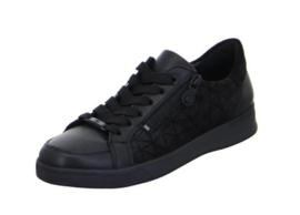 Zwart rits sneaker