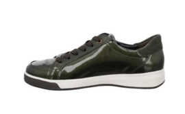 Groen lak sneaker