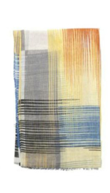 Sjaal geel en bleu